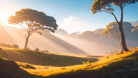 A sleek, futuristic room with glowing lines and geometric shapes, conveying a sense of high-tech innovation and modern design. The clean white interior and bright lighting create a professional and inspiring background for technology, business, and sci-fi themes.の素材