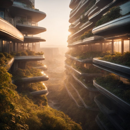 Sunrise in Hong Kong, China. Beautiful landscape of Hong Kong.の素材