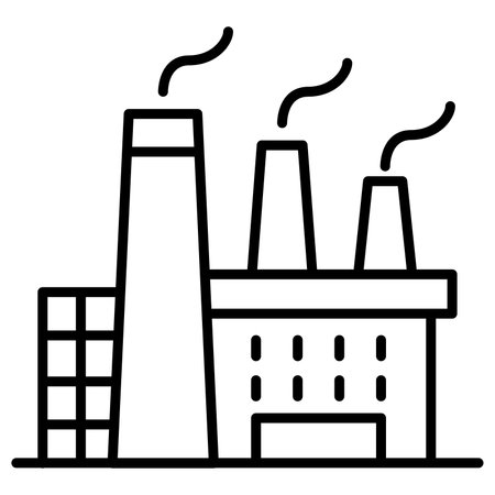 Factory iconのイラスト素材