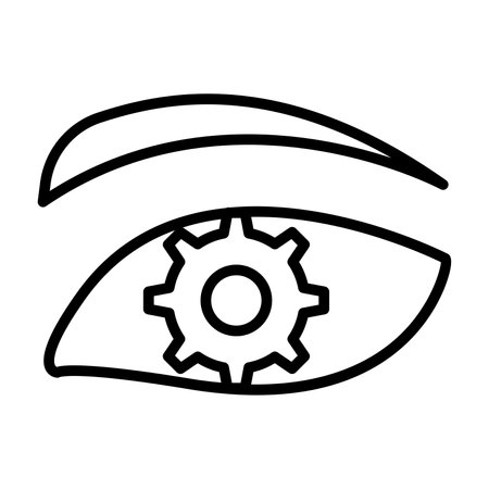 AI line iconのイラスト素材