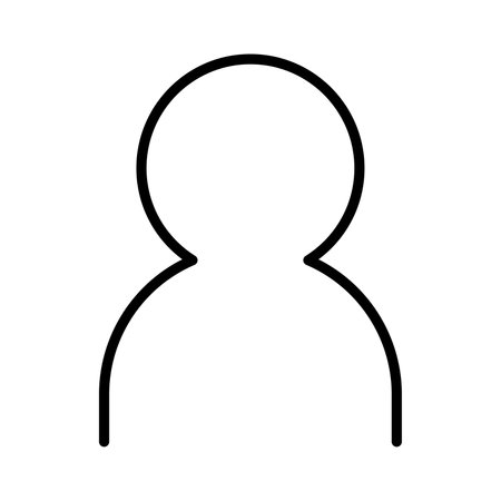 User line iconのイラスト素材