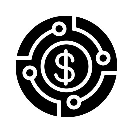 Cryptocurrency iconのイラスト素材