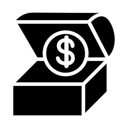 Treasure iconの写真素材