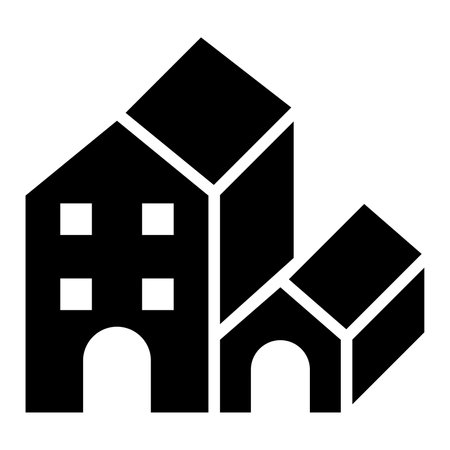 Apartment iconの写真素材