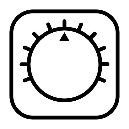 Timer switch iconのイラスト素材