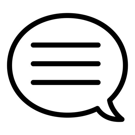 Chat iconのイラスト素材
