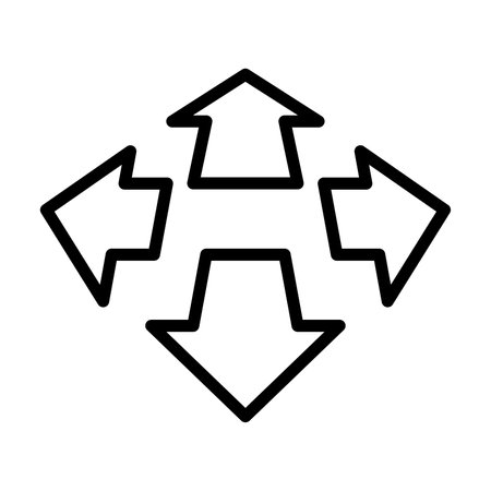 Direction iconのイラスト素材