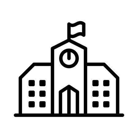 School iconのイラスト素材