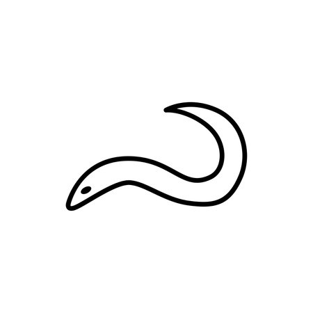 Eel iconのイラスト素材