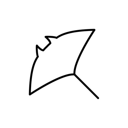 Stingray iconのイラスト素材