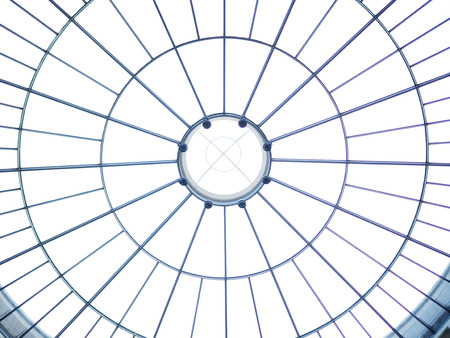 Glass circular roof pattern.の写真素材