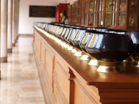 alms bowl for monk
