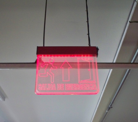 emergency exitの写真素材