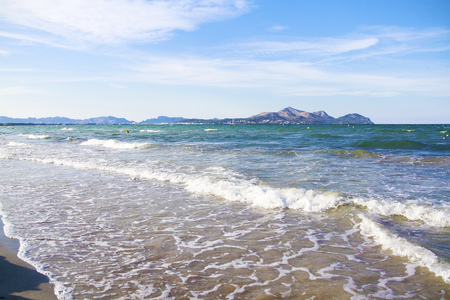 playa de muroの写真素材