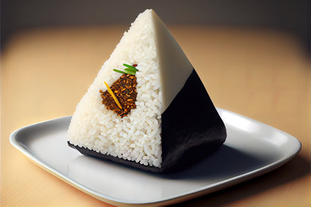 Japanese Onigiri foodの写真素材