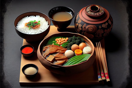 Japanese Nikujaga foodの写真素材