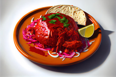 Mexican Cochinita pibil foodの写真素材