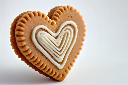 Amazing Valentines Day heart shaped Ai generative