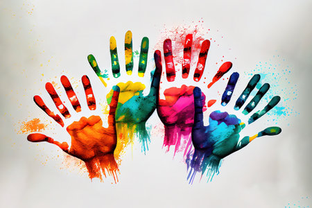 Pride day concept. Generative Aiの素材