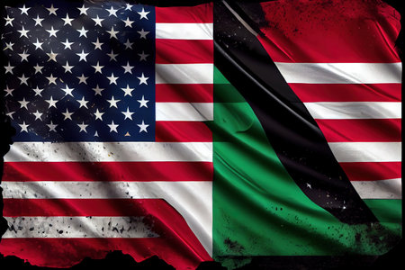 Juneteenth banner design template. Generative Aiの素材