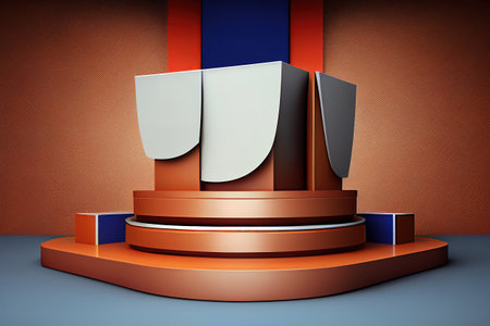 A minimalist beige background to promote your fragrance sticks. Generative Aiの素材