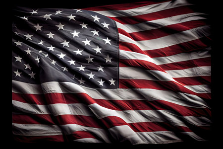 American labor day composition with flat design, Labour Day. Generative Aiの素材