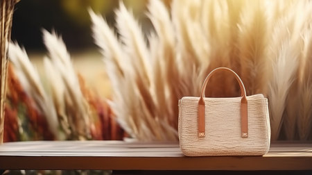 Front view of photo frame as interior decoration. Generative Aiの素材