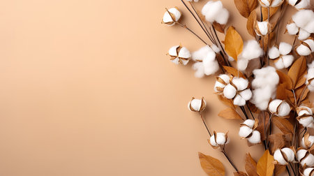 Circular frame made with petal and flower on grunge background. Generative Aiの素材