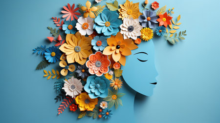 Arrangement of optimism concept elements. Generative Aiの素材