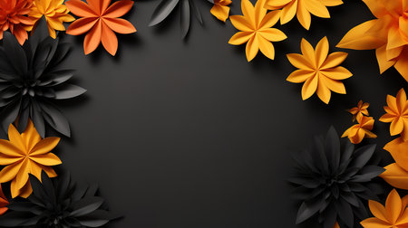 Creative black friday composition with copy space. Generative Aiの素材