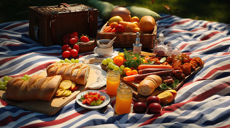 Close-up kids with tasty food. Generative Aiの素材