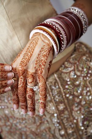 Details from a hindu wedding