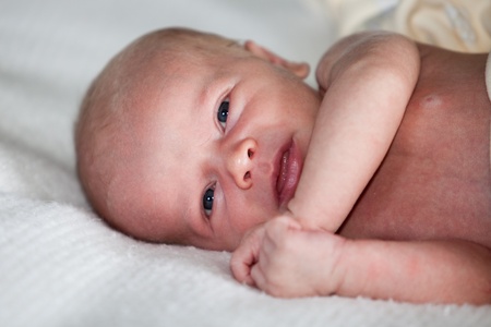 Cute Baby Boyの写真素材