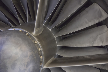 jet engine fanの写真素材