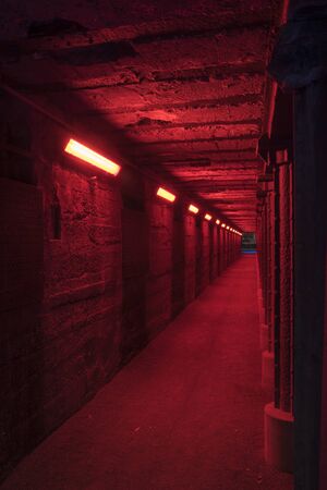 Red tunnel.