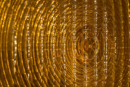 Lens of a warning light.の写真素材