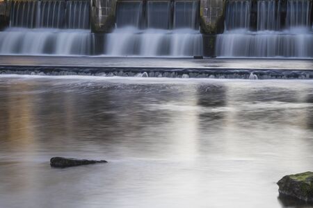 Urban water fall.
