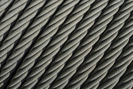 Steel rope background pattern