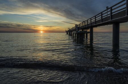 Sunset on the Baltic Sea
