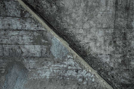 old concrete wall in an industrial building