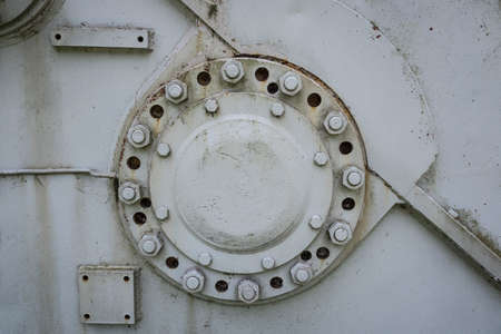 bearing flange of an old gearbox