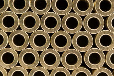 backround pattern from brass distance bushes