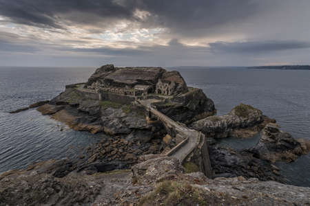 Fort des Capucins on the french atlantic coast.