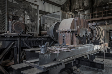 historic industrial machineryの写真素材