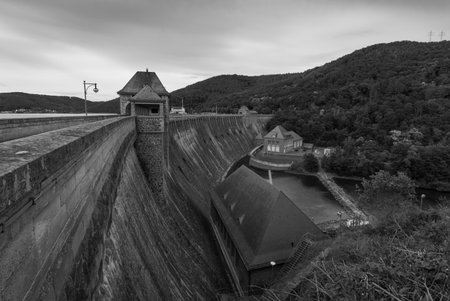detail of a historic industrial compressor machineの写真素材