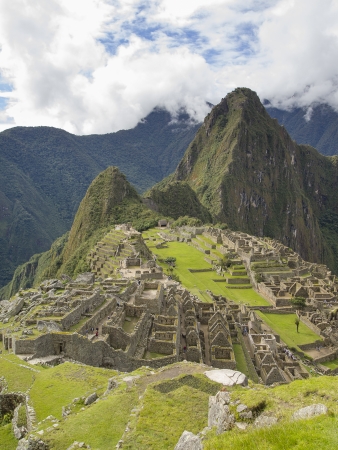 Machu Picchu, the pre-columbian city of Incaの写真素材