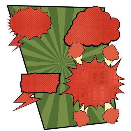 retro comic background raster halftone pop art retro styleのイラスト素材