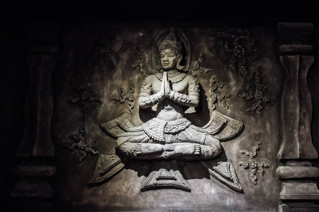 Lanna carvingsの写真素材