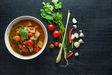 Jackfruit Curry, Thailand asia food, Still life stlyの写真素材