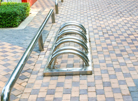 bicycle parkingの写真素材